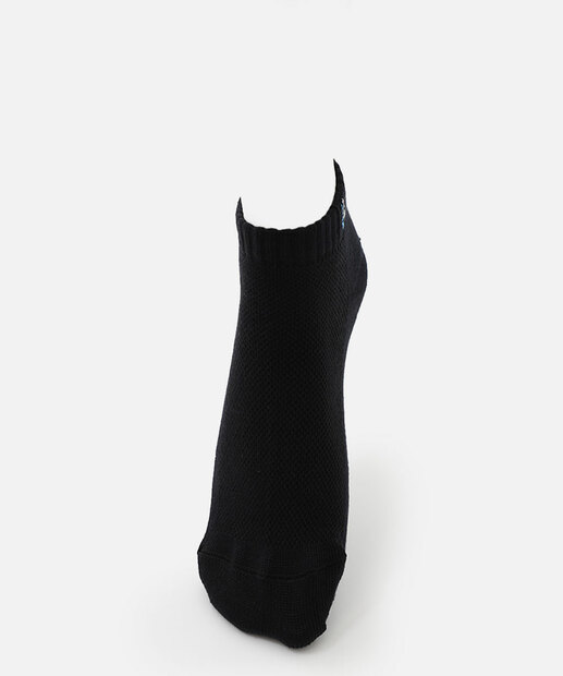 Kit 3 Pares Meias Cano Curto Masculina Lupo Preto
