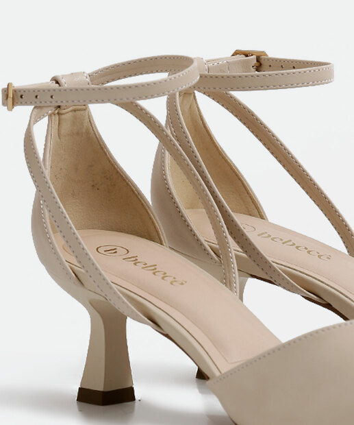 Scarpin Feminino Slingback Salto Fino Bebecê 