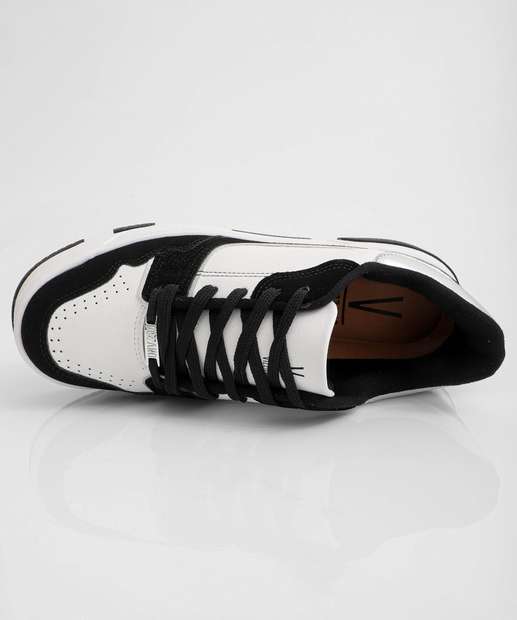 Tênis Casual Feminino Recortes Vizzano