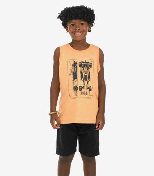 Image_Conjunto Regata com Bermuda Menino Rovi Kids Laranja