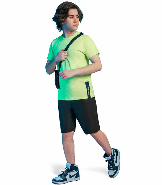 Camiseta T-shirt Juvenil Masculina Rovitex Verde