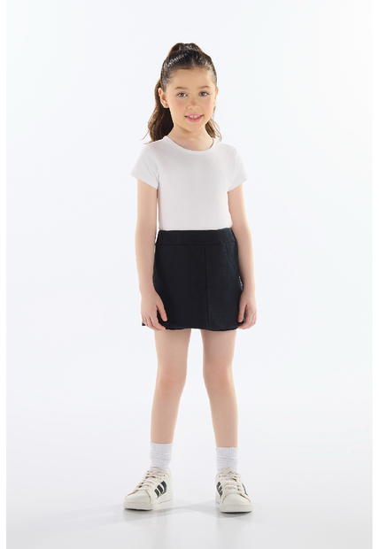 Short-Saia em Moletom Menina Quimby