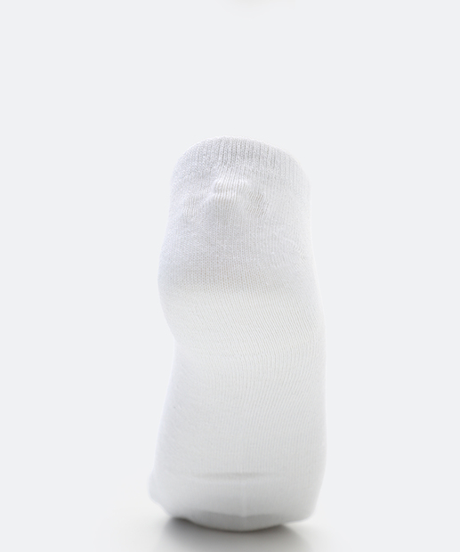 Kit 5 Pares Meias Masculina Invisíveis MR Branco