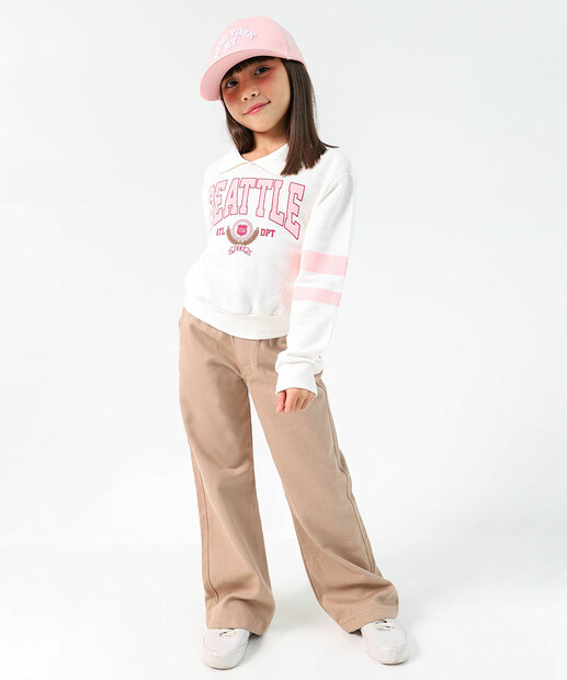 Blusão Infantil Menina Seattle Marisa Tam 4 a 10