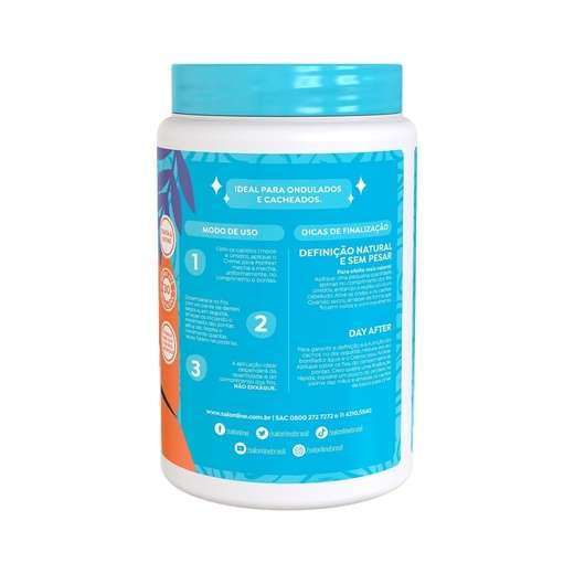 Creme Para Pentear Definição Natural Salon Line 1kg