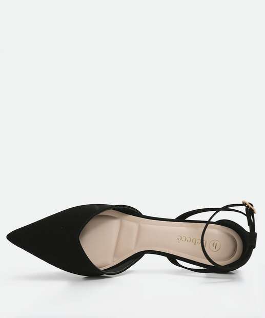 Scarpin Feminino Slingback Salto Fino Bebecê 
