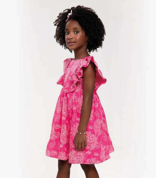 Image_Vestido Infantil Trick Nick Rosa