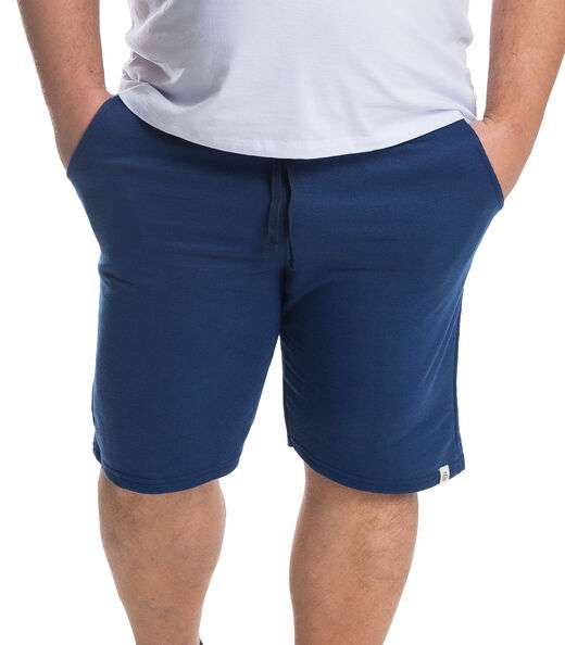 Image_Bermuda Masculina Moletom Plus Size Select Azul