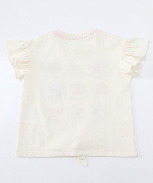 Camiseta Infantil Fundo do Mar Marisa Tam 1 a 3 Off White