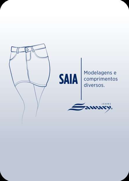 Saia Jeans Sawary Cargo - 278148