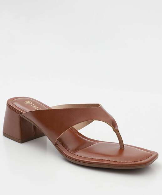 Image_Tamanco Feminino Salto Grosso Via Uno Caramelo