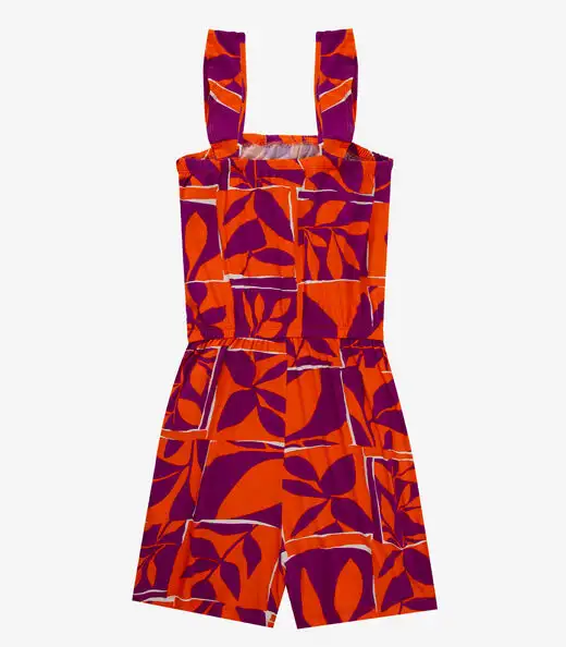 Macaquinho Feminino Curto Infinita Cor Roxo