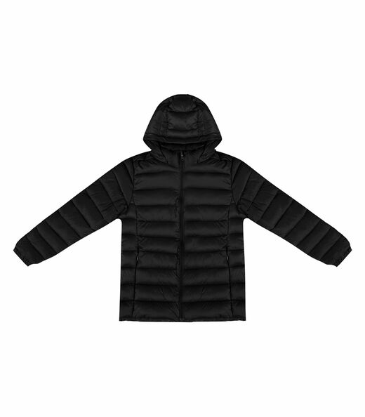 Jaqueta Juvenil Feminina Com Capuz Sea Surf Preto