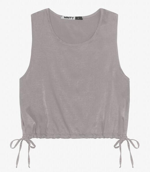 Image_Regata Juvenil Feminina em Slub Acetinado Minty Cinza