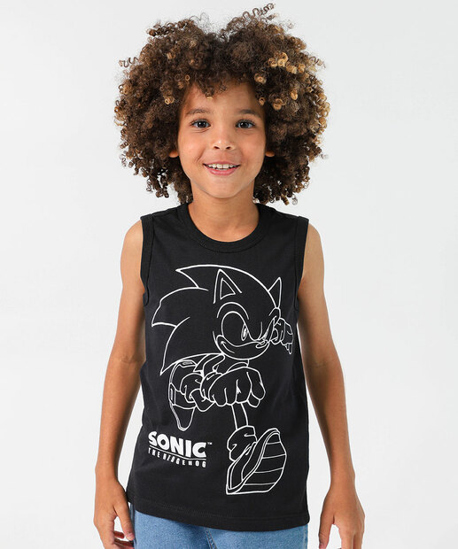 Image_Regata Infantil Sonic the Hedgehog Preto Tam 4 a 10