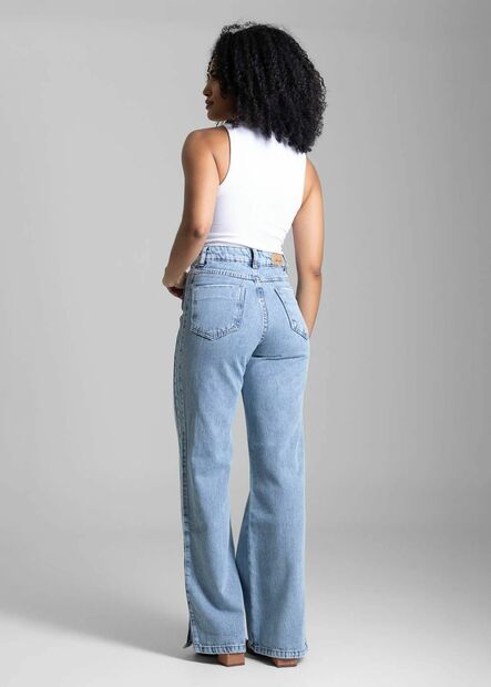 Calça Jeans Sawary Wide Leg - 282698