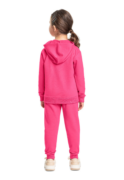 Jaqueta Infantil Unissex em Moletom Bee Loop
