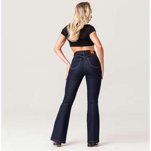 Calça Jeans Flare Feminina Zune