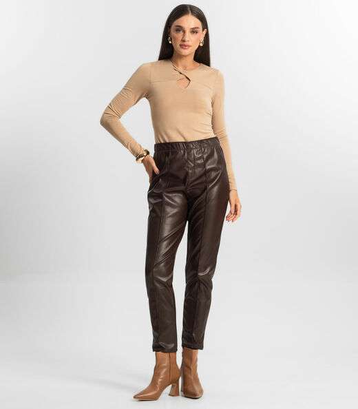 Calça Legging Feminina Endless Marrom