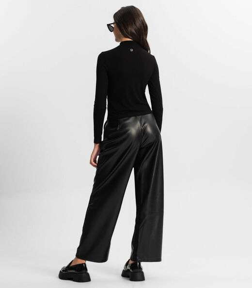 Calça Flare Juvenil Minty Preto