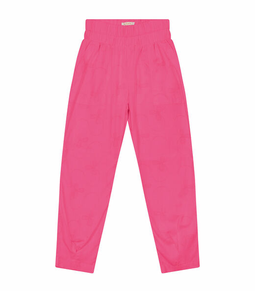 Calça De Linho Feminina Endless Rosa