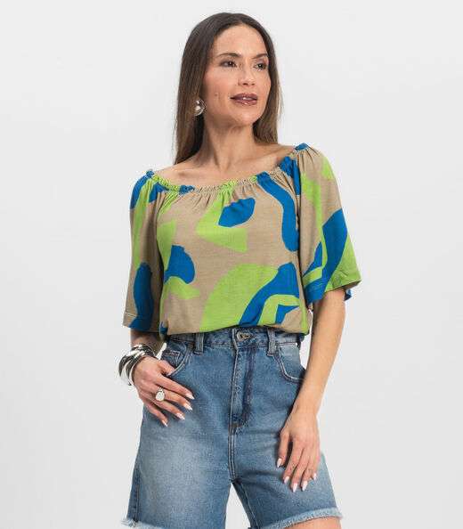 Image_Blusa Feminina Ciganinha Infinita Cor Azul