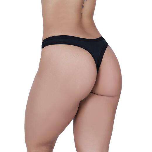 Kit 10 Calcinhas Light Algodão Fio Dental Concept Lingerie Multicolorido