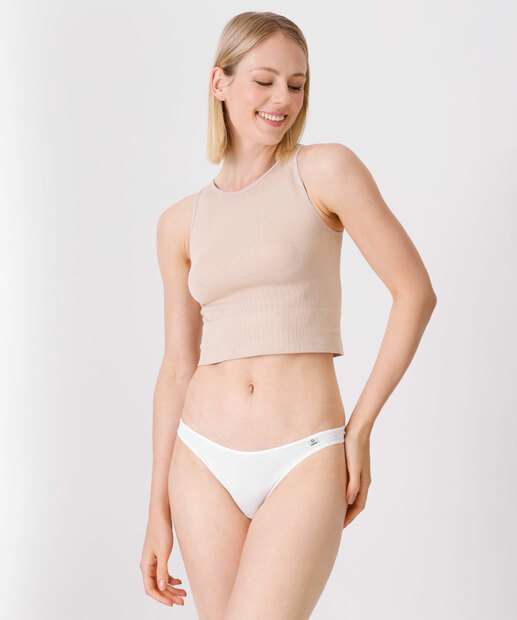 Kit 3 Calcinhas Tanga Estampa Poá DelRio