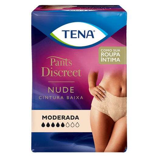 Image_Roupa Íntima Tena Pants Discreet Nude P/M 8 Unidades