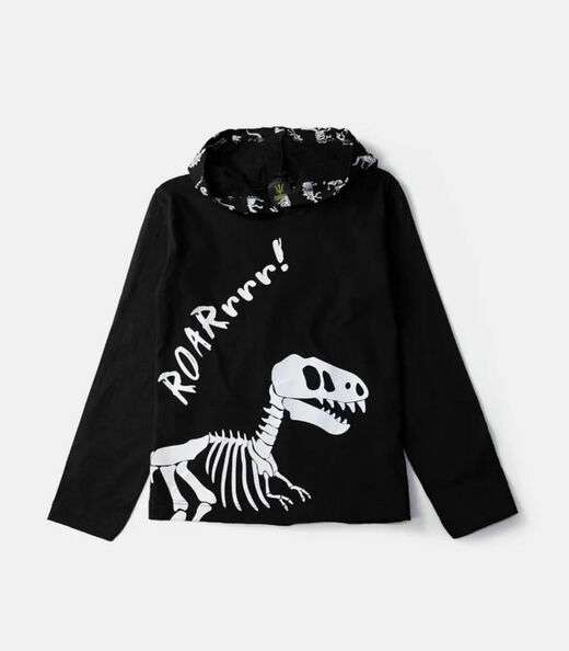 Conjunto Infantil Menino Meia Estação Torrox Preto