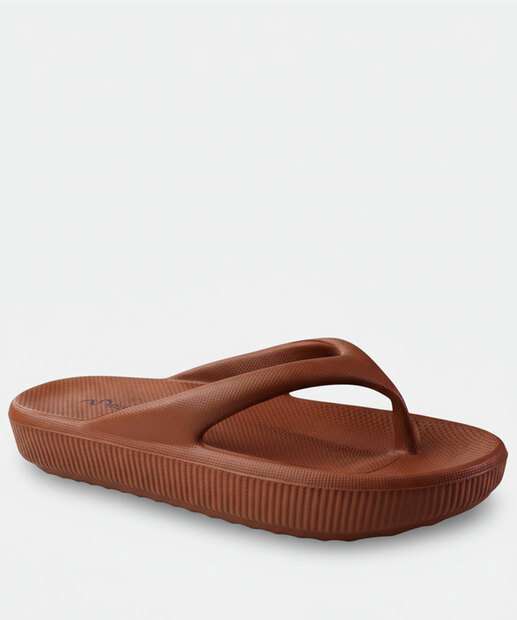 Image_Chinelo Feminino Flatform Marrom