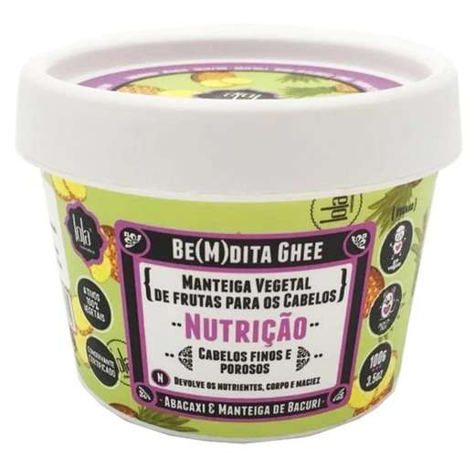 Máscara de Nutrição Lola Cosmetics Be(m)dita Ghee Abacaxi 100g