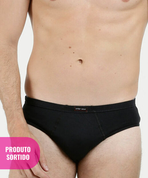 Kit Sortido 7 Cuecas Masculina Slip Marisa