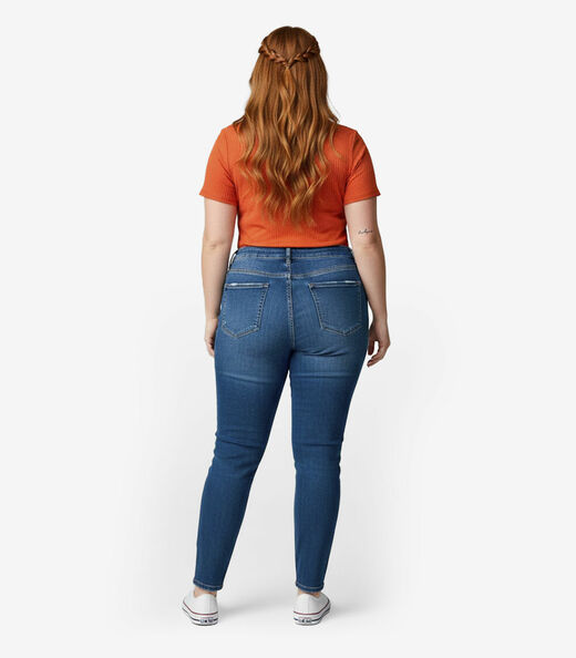 Blusa Feminina Plus Size da Infinita Cor Laranja