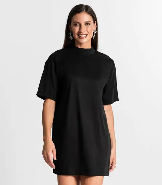 Vestido Curto Rovitex Preto