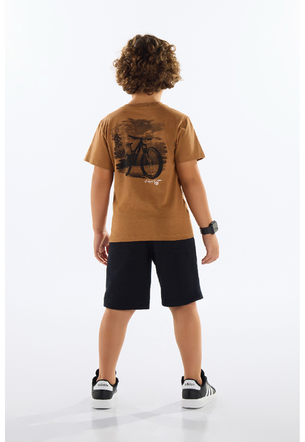 Conjunto Camiseta e Bermuda Menino Quimby