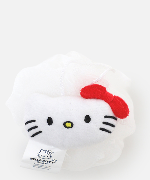 Esponja de Banho Hello Kitty Branco