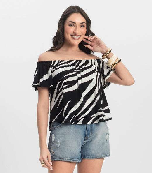 Image_Blusa Feminina Ciganinha Infinita Cor Preto