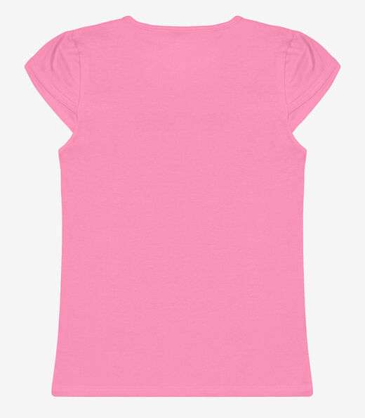 Blusa Feminina Infantil Trick Nick Rosa