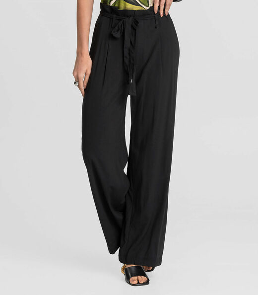 Calça Feminina Pantalona Dianna Preto