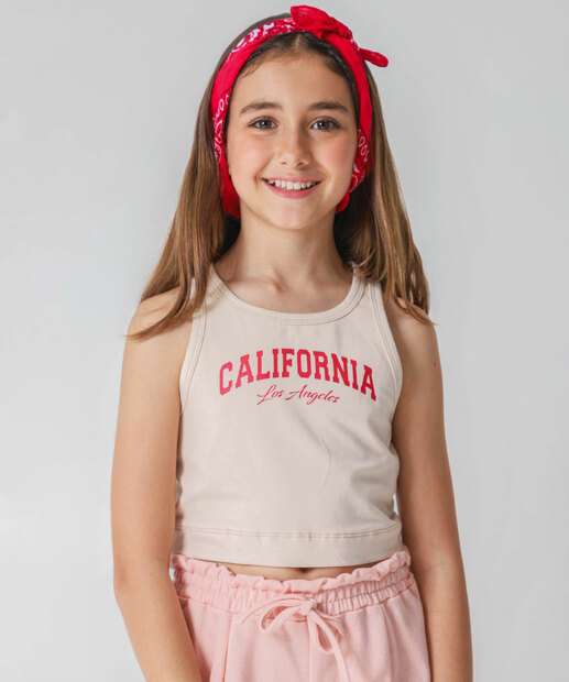 Image_Blusa Juvenil Cropped Regata Marisa Tam 10 a 16 Bege