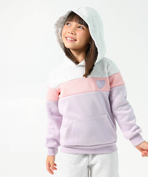 Conjunto Infantil Moletom Bordado Marisa Tam 4 a 10 Cinza