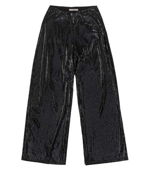 Calça De Paetê Feminina Endless Preto