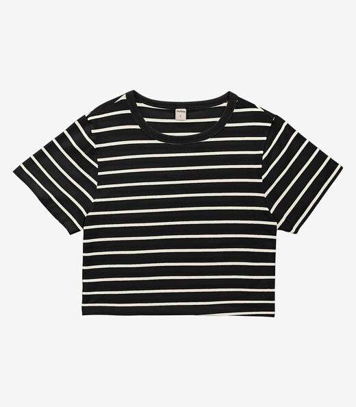 Blusa Feminina em Cotton Leve Rovitex Preto