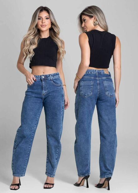 Calça Jeans Sawary Barrel - 282706