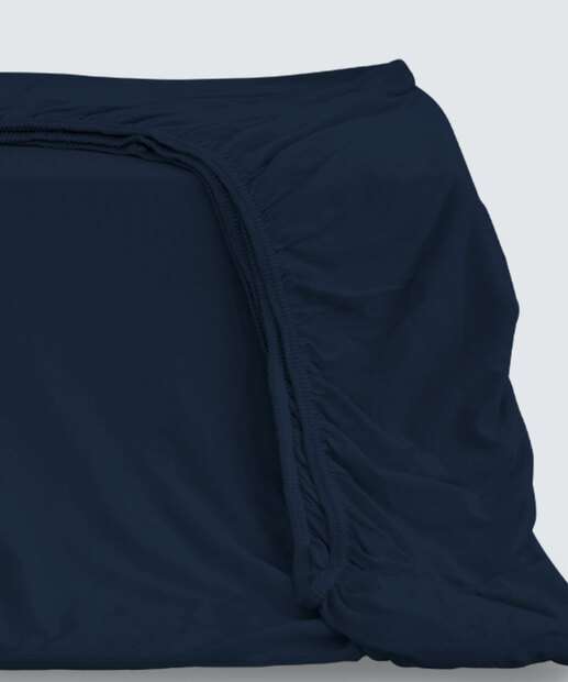 Lençol Casal Com Elástico Liso Doce Vida 1 Peça  