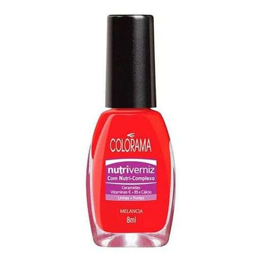 Image_Esmalte Colorama Nutri Verniz Melância 8ml