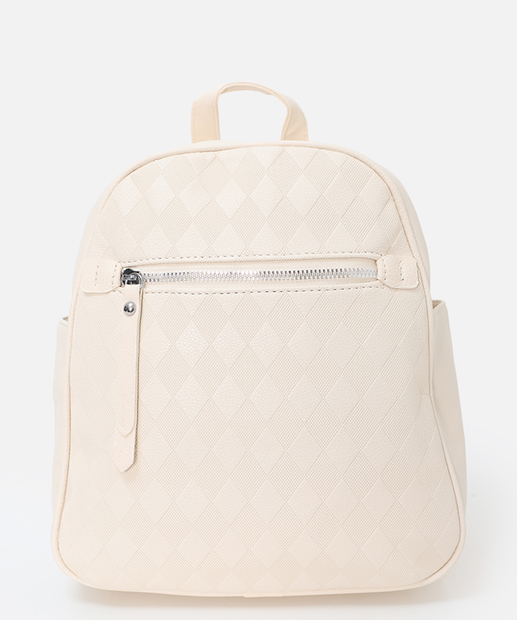 Mochila Feminina Estampada Marisa Off White