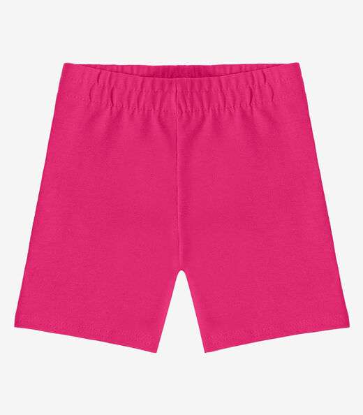 Bermuda Ciclista Infantil Básica Soletex Rosa