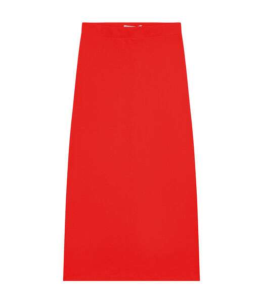 Saia Midi De Ribana Feminina Endless Laranja